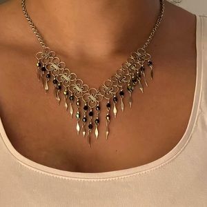 Ten Thousand Villages waterfall necklace. Handmade in India